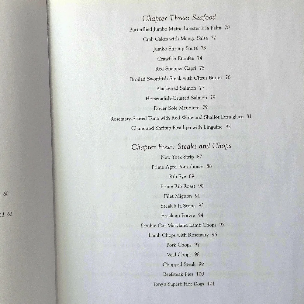 VTG Rare '03 SIGNED The Palm Restaurant Cookbook, Hardcover w Dust Jacket, EUC